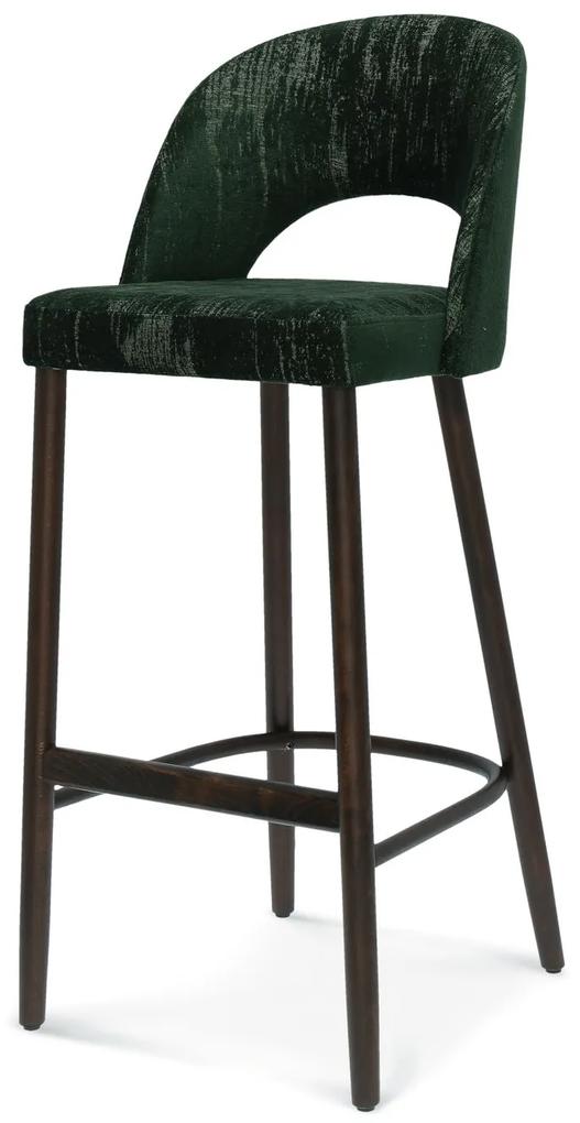 FAMEG Alora - BST-1412 - barová stolička Farba dreva: dub štandard, Čalúnenie: látka CAT. A