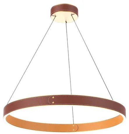 LEATHER R49.4W - UNIQUE - 142027 - závesné svietidlo 150x61cm - LED - 3000K - 2400lm - 47,8W