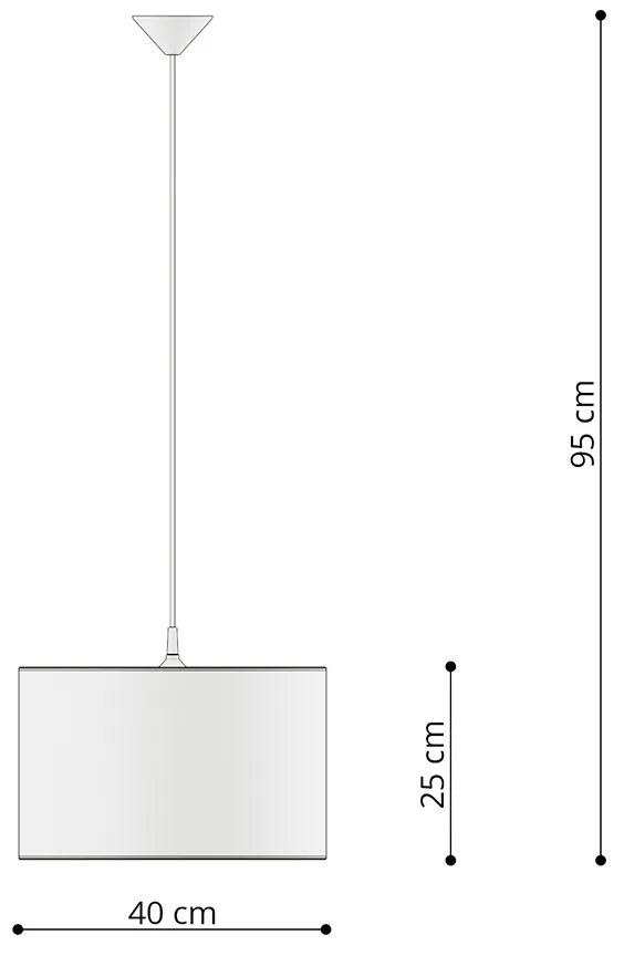 Detské závesné svietidlo Cat, 1x plastové tienidlo so vzorom, (fi 40cm)
