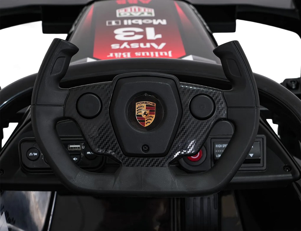 Ramiz Vozidlo Porsche Formula E Červená