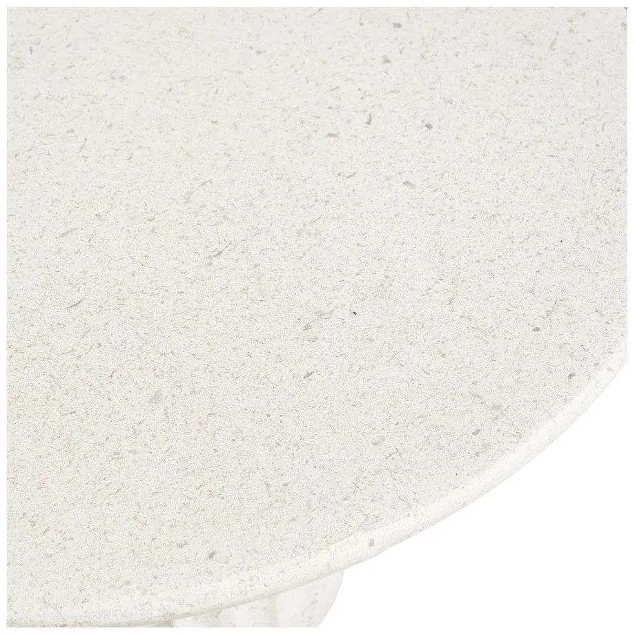 Kamenný okrúhly odkladací stolík ø 40 cm Newtown – House Nordic