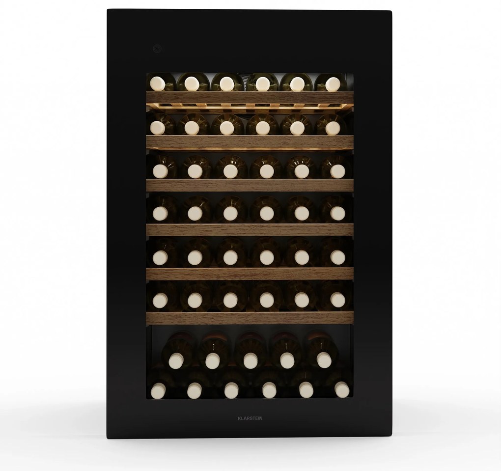 Klarstein Rhone 59 Uno chladnička na víno, 59 fliaš, LED ovládanie, push-to-open, tichá