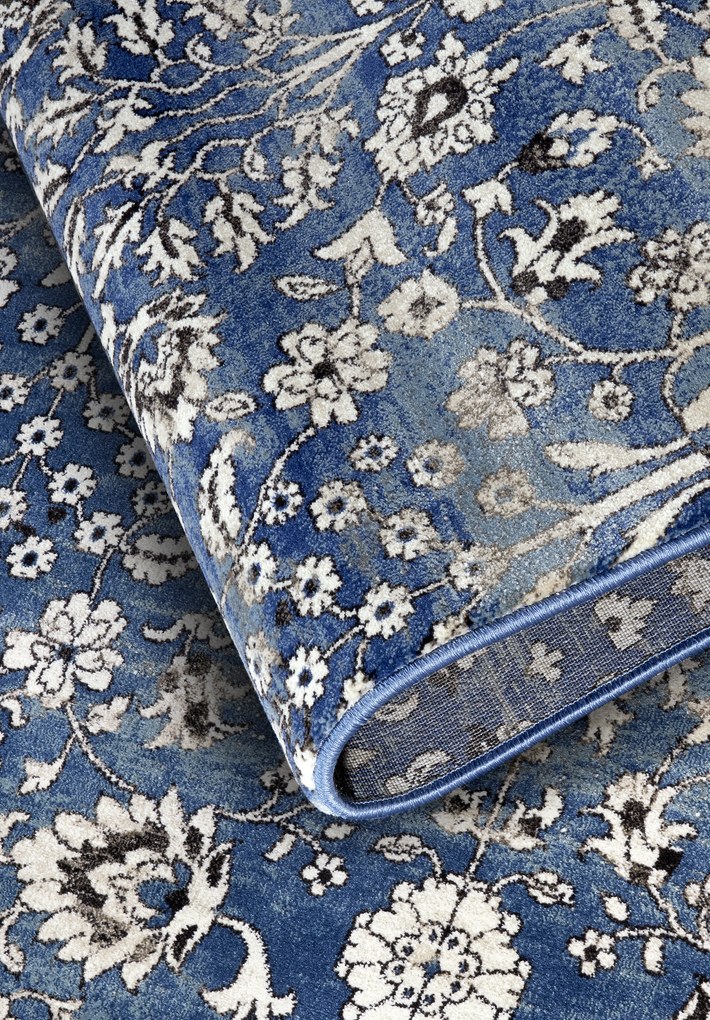 Villeroy & Boch Kusový koberec 106119 Blue, Cream, 160x235, modrá, obývacia izba