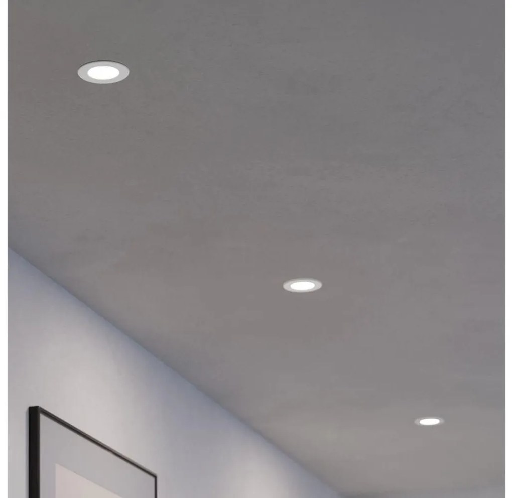 Eglo 99135 - SADA 3x LED zapustené stropné svietidlo FUEVA 5 1xLED/2,7W/230V