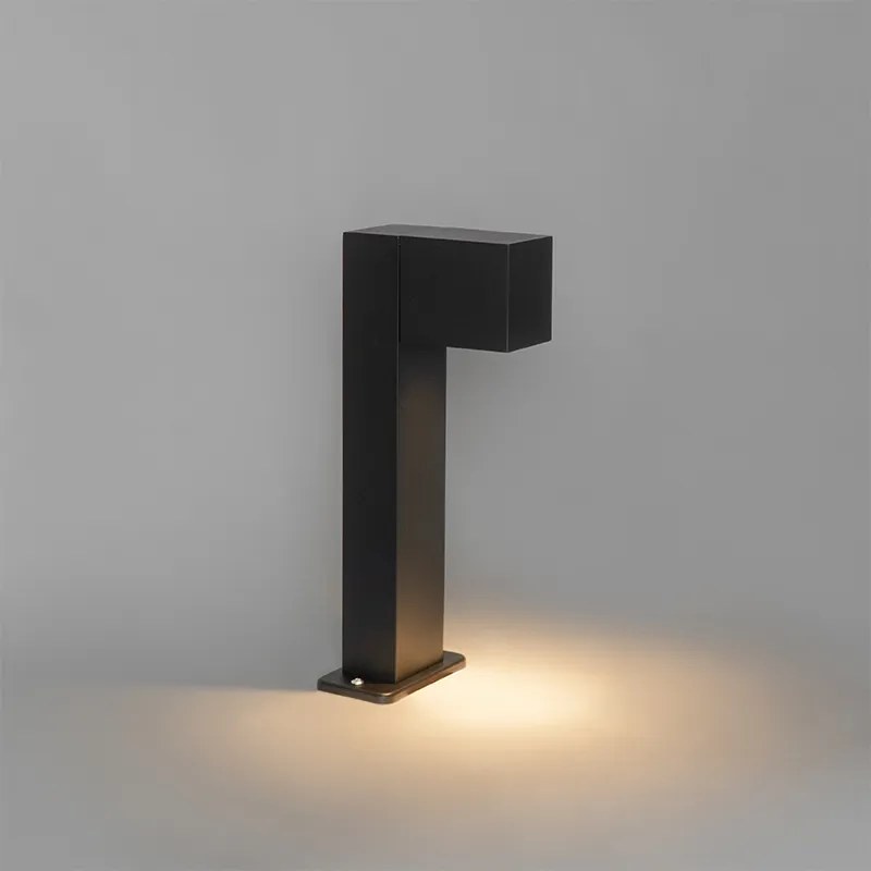 Priemyselná vonkajšia stojaca lampa čierna 35 cm IP44 - Baleno