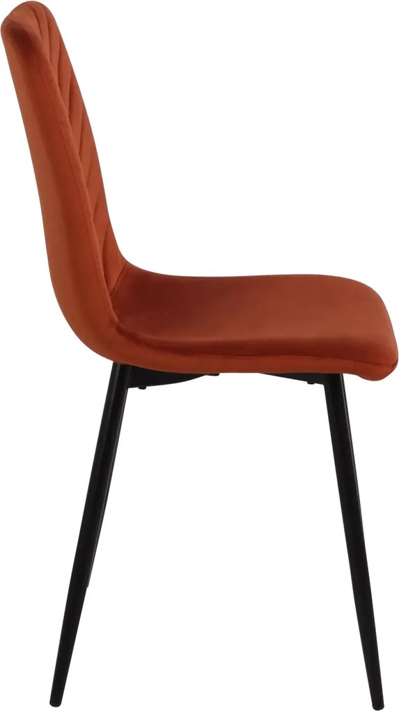 SI Daren Velvet stolička škorica