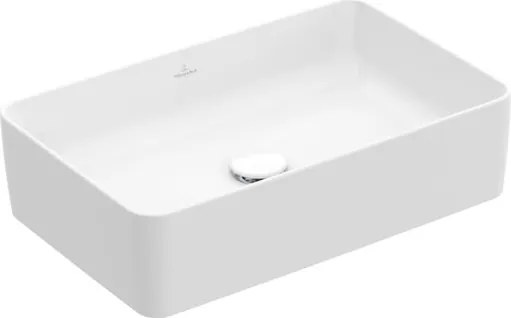 Villeroy &amp; Boch Collaro umývadlo na dosku collar 56x36 cm alpská biela bez otvoru na batériu 4A2056R1