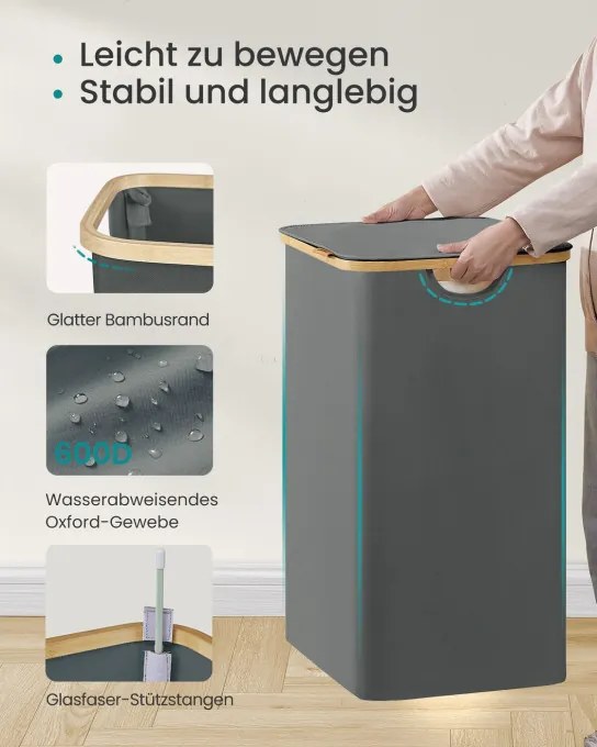 Kôš na bielizeň LCB519GN01