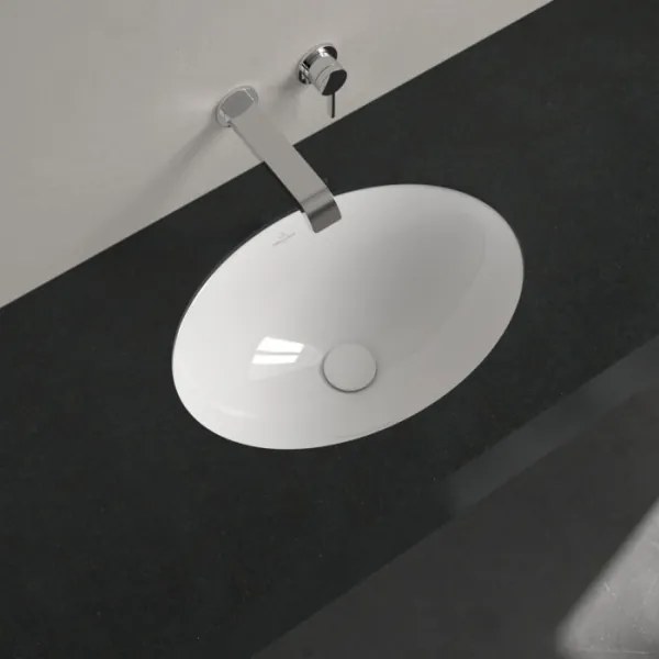 Villeroy & Boch 4A540001-Zapustené umývadlo LOOP&FRIENDS 48,5x32 cm keramika/biela