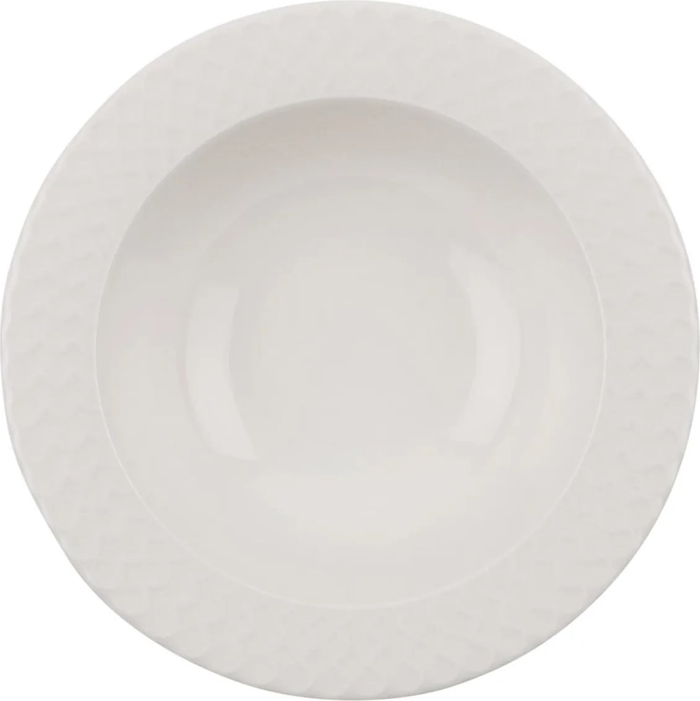 Porcelánová jídelní sada 24 ks Birny bílá