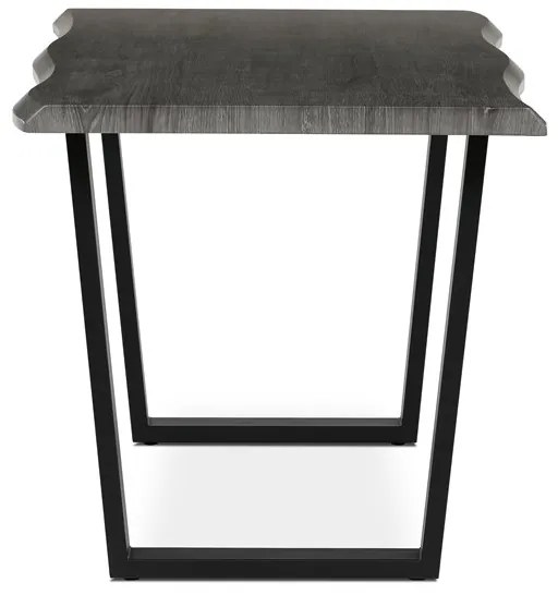 Autronic BONTEC Jedálenský stôl 140x80cm, mdf, sivý dub, HT-F4214 GREY Farba: Šedá