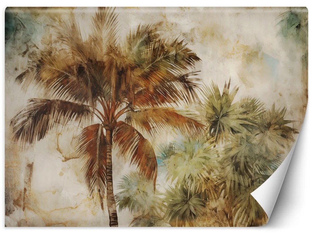 Gario Fototapeta Retro tropické palmy Materiál: Vliesová, Rozmery: 150 x 105 cm