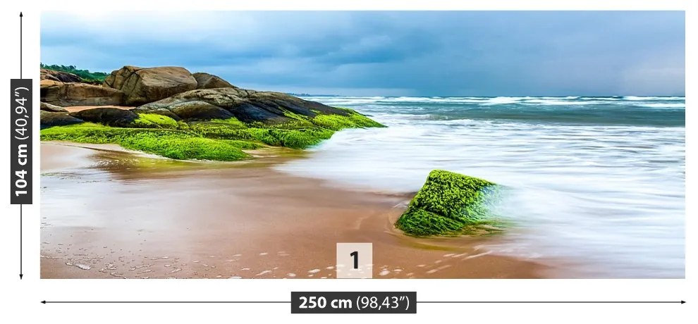 Fototapeta Vliesová Piesočná pláž 152x104 cm