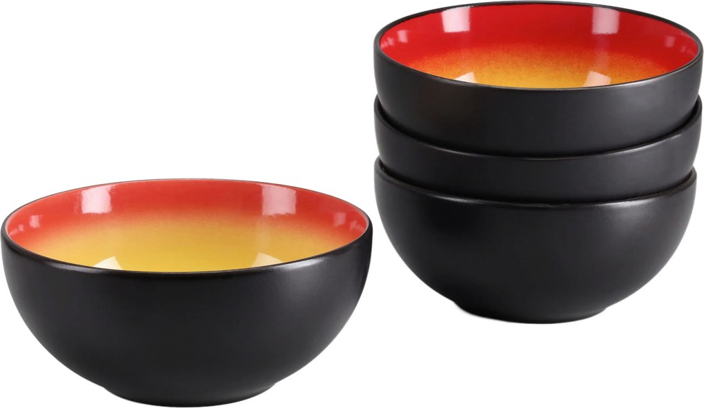 XXXLutz SADA MÍS, keramika, 17,5/8,5 cm 4-dielne Creatable - Misky & misy - 007768077301