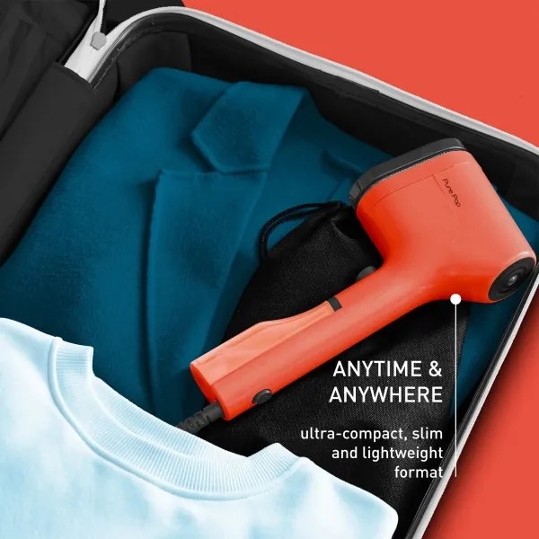 Tefal - Ručný naparovač odevov PURE POP 1300W/230V červená