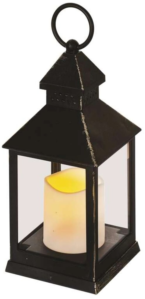 EMOS Čierný LED lampáš DCLV02