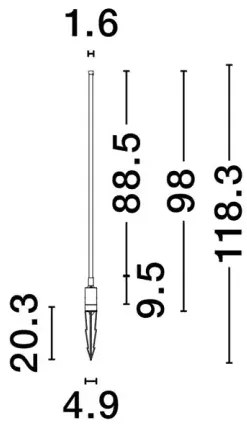 Vonkajšia lampa Dessay 118