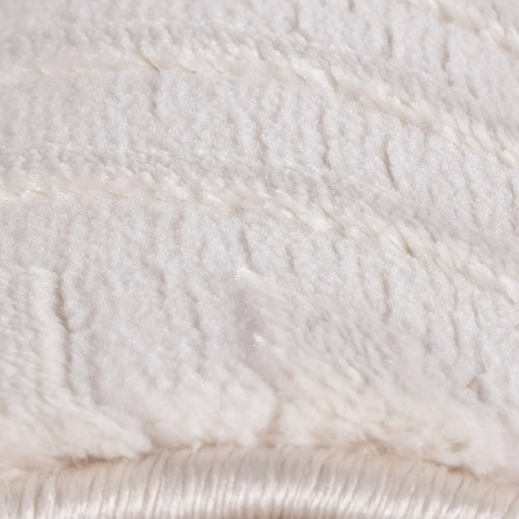 Ayyildiz, Kusový koberec Sahara 1115 Cream, 200x290, biela, obývacia izba