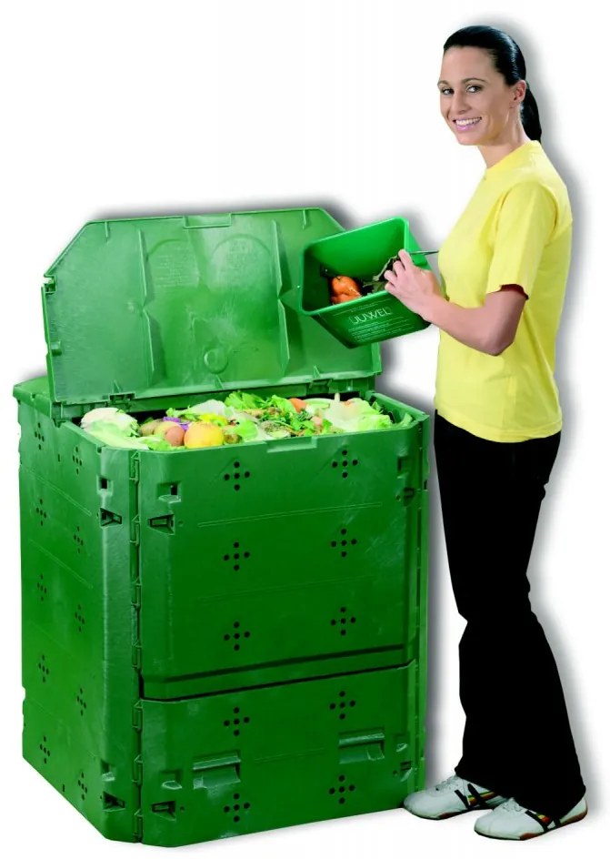Kompostér 400l recyklovaný plast Dekorhome