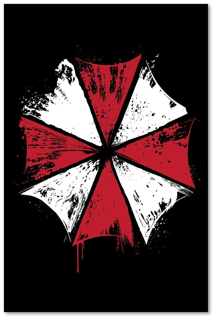 Gario Obraz na plátne Resident Evil, Umbrella Corporation - Dr.Monekers Rozmery: 40 x 60 cm