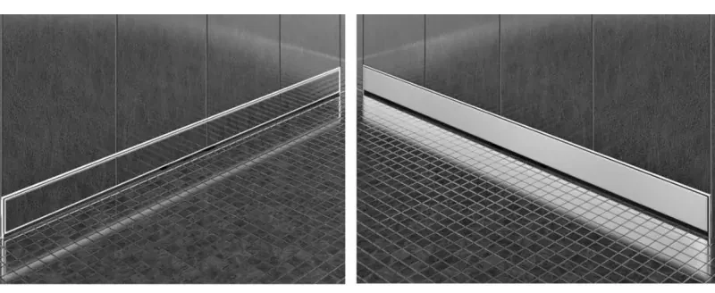 Odtokový žľab k stene MEXEN FLAT WALL 50 cm