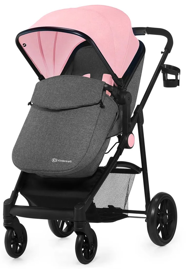 Kombinovaný kočík Kinderkraft Juli 2v1 - Pink