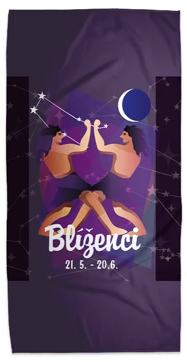 Sablio Uterák Blíženci - 50x100 cm