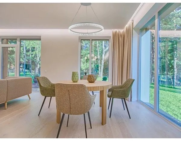 LED luster s možnosťou stmievania na lanku ALIANZ LED/45W/230V 3000-6000K + diaľkové ovládanie