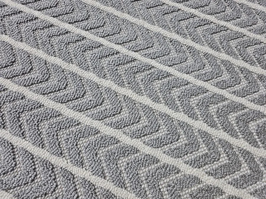 DC Koberec Milano 026 sivá krémová Rozmer: 120×170 cm