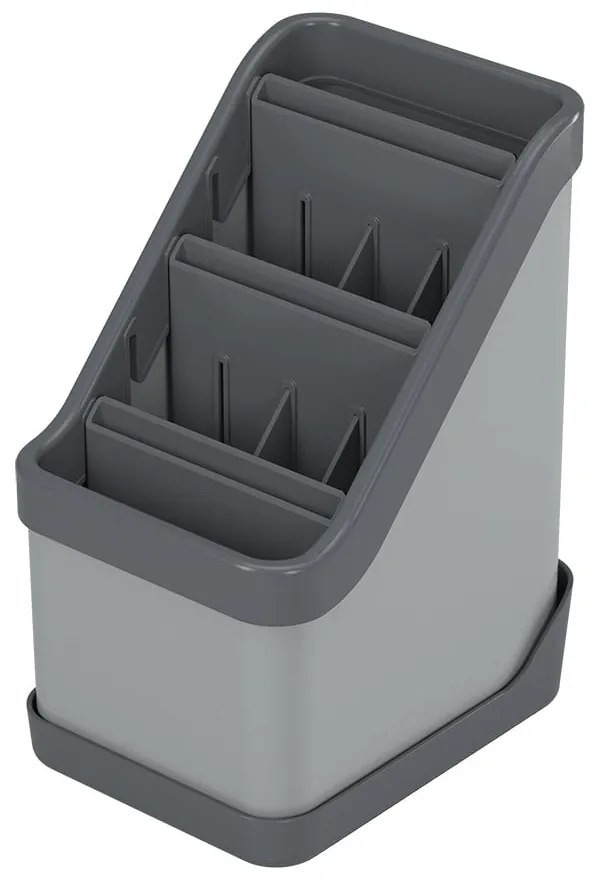 Čierny stojan na príbory Metaltex Keep-Tex