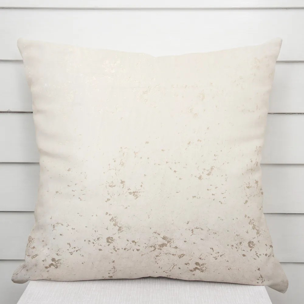 Biante Zamatová obliečka na vankúš Isabela IBL-001 Gold Design krémová 60 x 60 cm