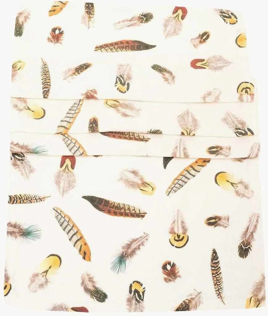 Ľanový stolový behúň Feathers