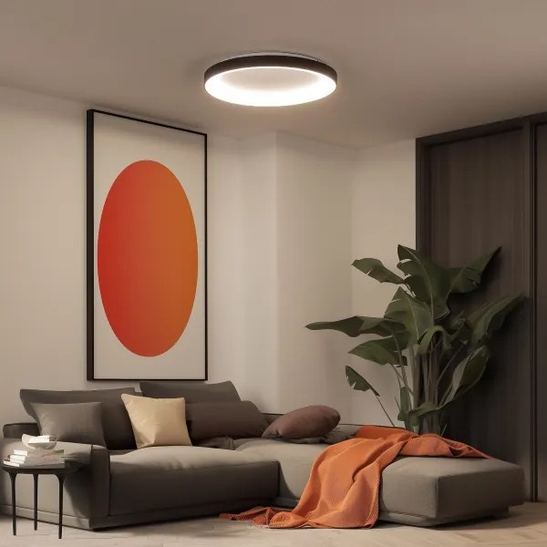 Brilagi - LED stmievateľné svietidlo FALCON II LED/108W/230V 3000-6500K priemer 80 cm čierne + diaľkové ovládanie