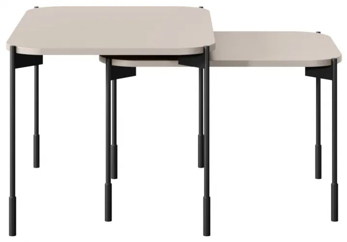 Konferenčný stolík Sonatia 70x50 cm - kašmírová
