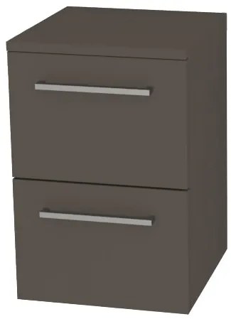 Mereo Bino, kúpeľňová skrinka spodná 50 cm, Multidecor, Lávovo sivá, MER-CN694LAS1