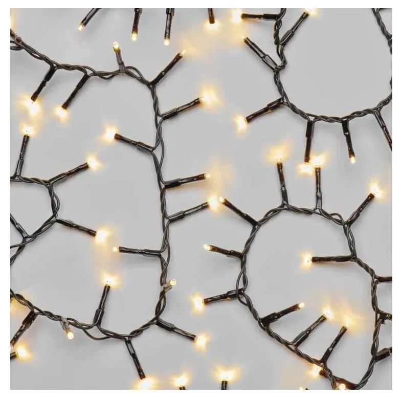 LED Vianočná vonkajšia reťaz 400xLED/13m IP44 teplá biela