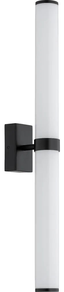 Argon 8927 - LED kúpeľňové osvetlenie zrkadla BATUMI LED/24W/230V 3000K IP44 čierne