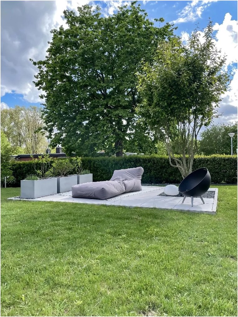 Hrantík MAXI, sklolaminát, šírka 80 cm, betón design