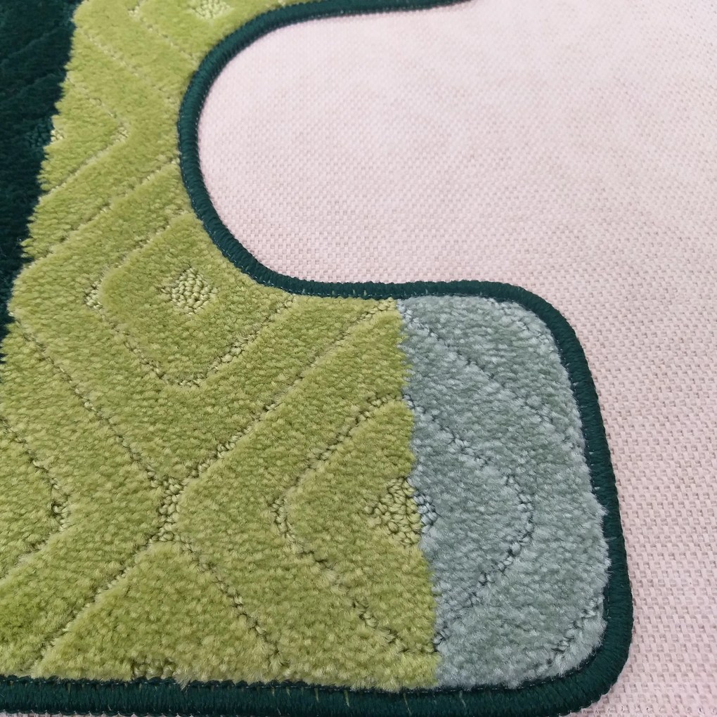 DY Montana 03N zelená kúpeľňová súprava