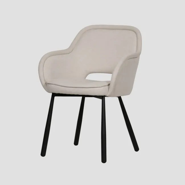 Jedálenská stolička CAMPEA béžová 742033