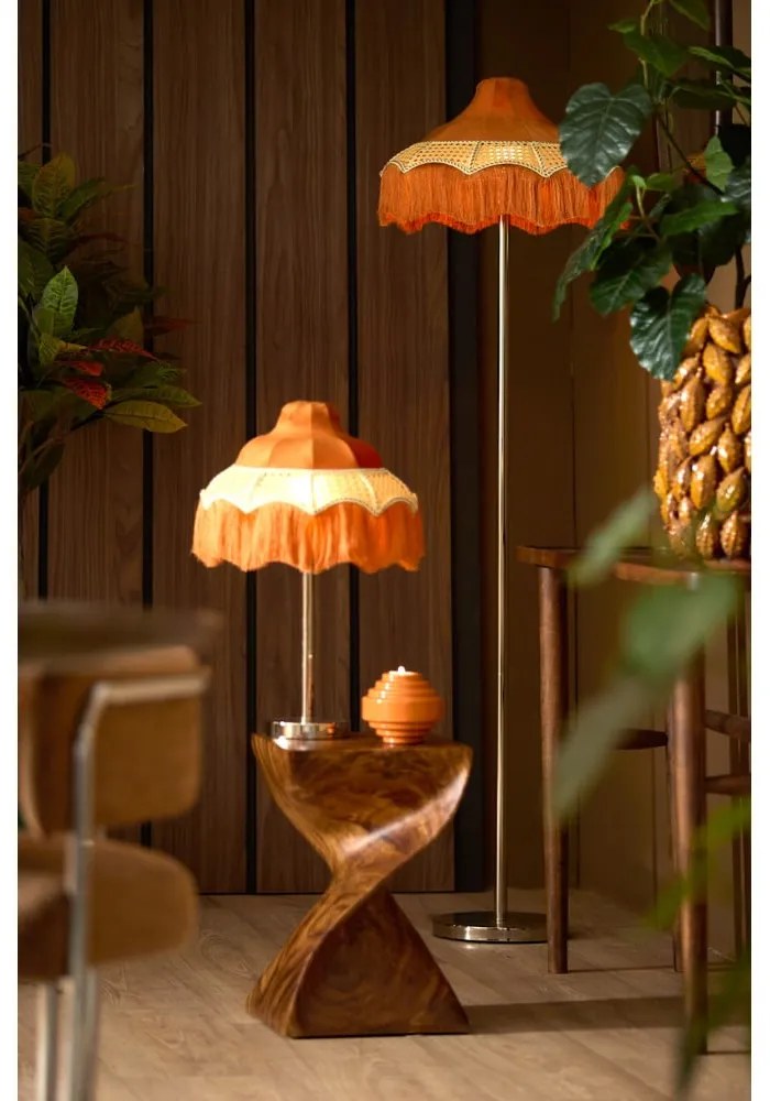 Oranžové tienidlo ø 45 cm Mizia – Light &amp; Living