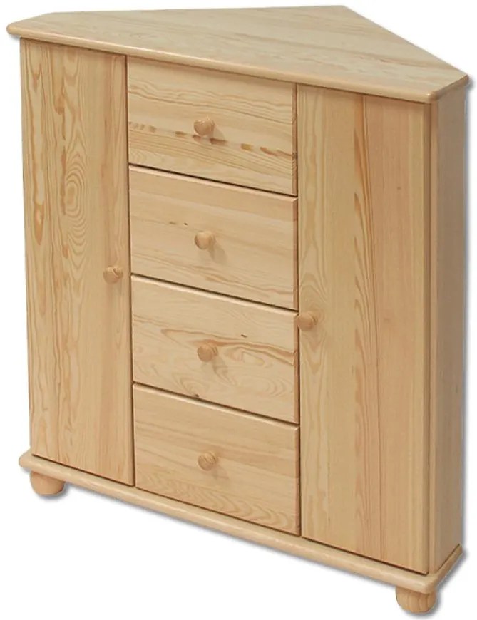 Komoda z Borovice KD134 surová