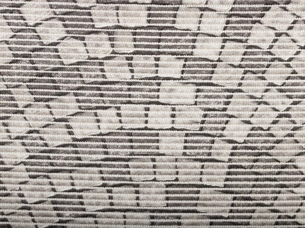 Kúpeľňová penová rohož / predložka PRO-040 Sivá dlažobná kocka - metráž šírka 65 cm