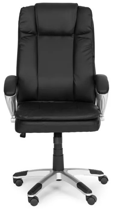 Ergonomická kožená kancelárska stolička s dvojitou výplňou