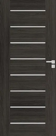 DRE Perma interiérové dvere premium pravé 60 cm brest antracit PERMAJA60P