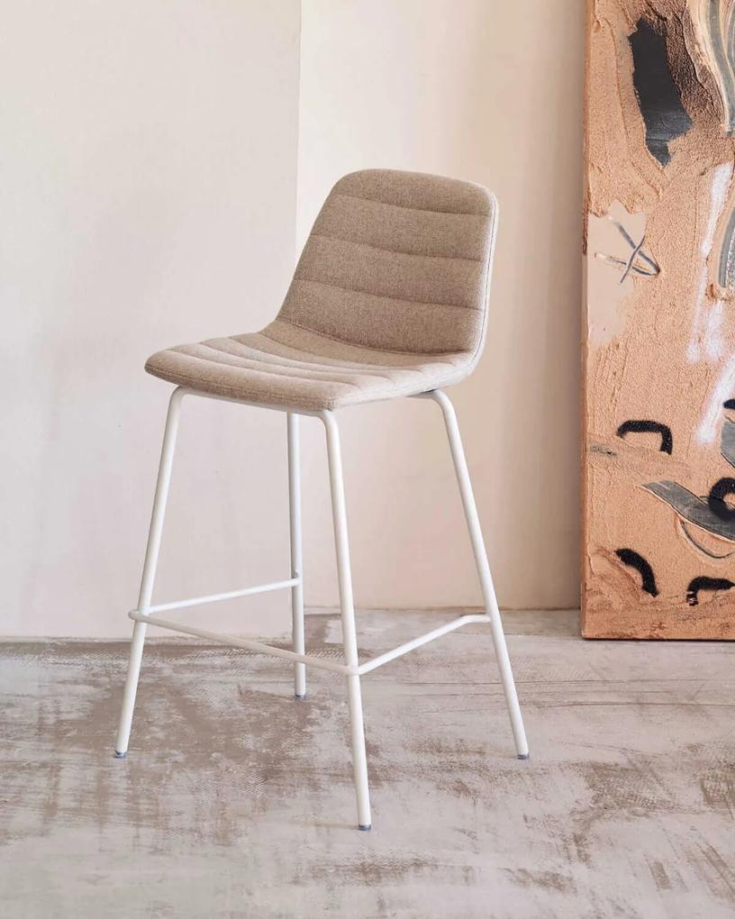 Barová stolička luzinda 65 cm béžová MUZZA