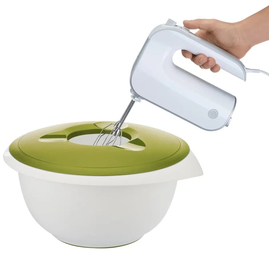 Westmark Nádoba na šľahanie s viečkom 3,5 l, zelená, 3,5 l