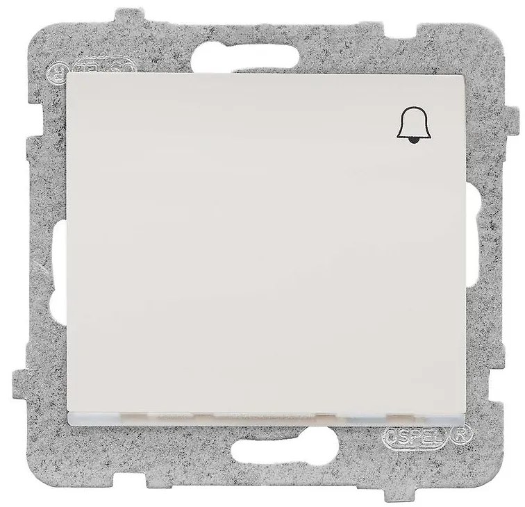 Vypínač zvonček s podsvietením Sigma ŁP-6DS/M.BI