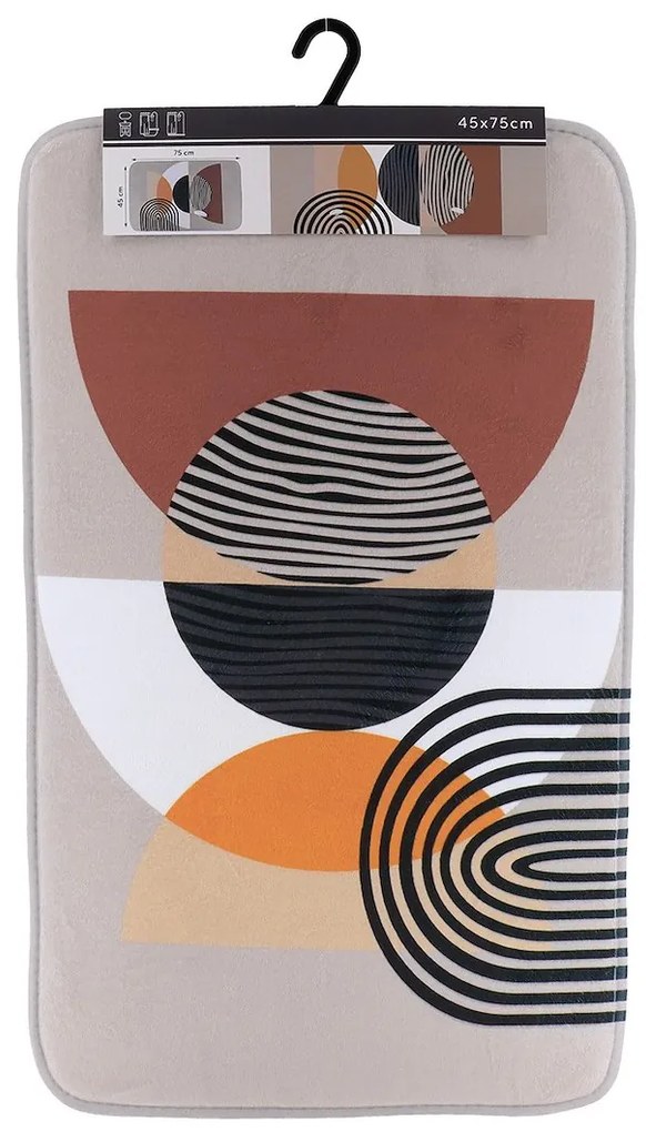 TENDANCE Predložka do kúpeľne Trendy, 45x75 cm, viacfarebná