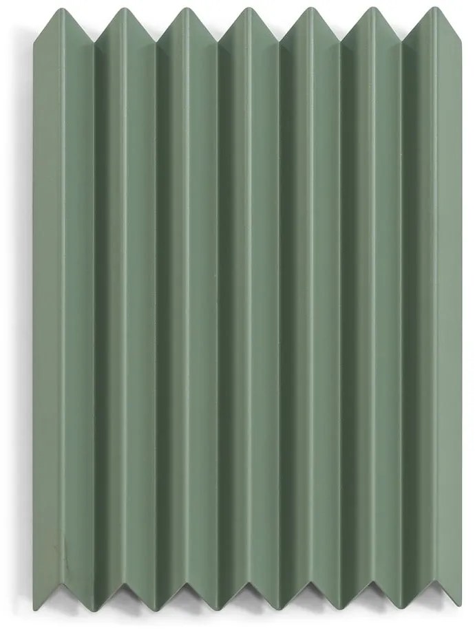 Sivozelený kovový nástenný vešiak 29 cm Sensu – Spinder Design